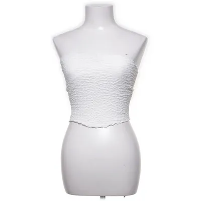Tube top (White) from Voyelles Elastane, Polyester