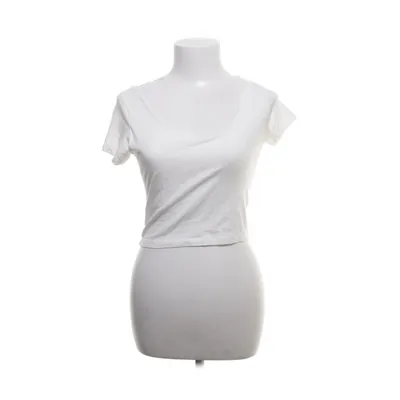 Top (Wit) van Brandy Melville Katoen, Elastaan