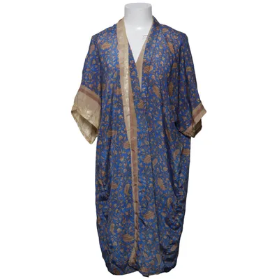 Robe de chambre (Bleu, Beige)