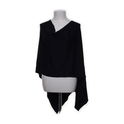 Poncho (Blå) fra Marie Lund Polyamid, Viscose