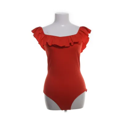 Swimsuit (Red) from Monki Polyamide, Elastane