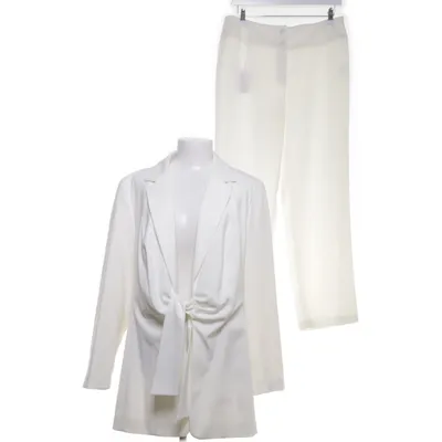 Suit (White) from Laura Kent Elastane, Polyester