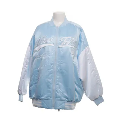 Varsity jacket (Blue) from Boohoo x Madison Beer Elastane, Polyester