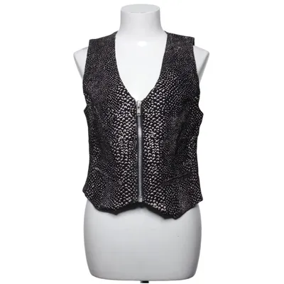 Väst (Svart, Vit) från Easyriders Skinn, Polyester