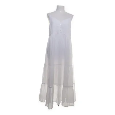 Långklänning (Vit) från Uniqlo Bomull, Polyester