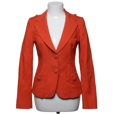 Blazer (Red) from Edith & Ella Cotton, Elastane, Polyamide, Polyester