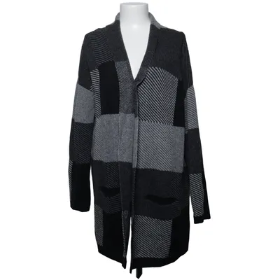 Strickjacke (Schwarz, Grau) von Lawrence Grey Wolle