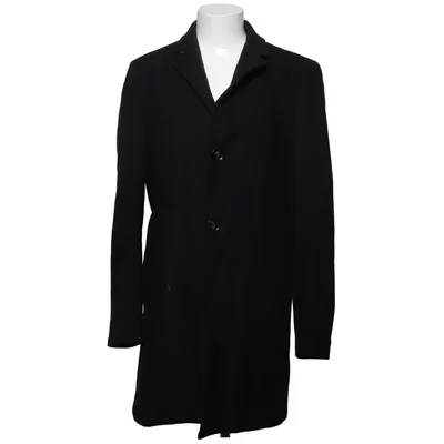 Manteau (Noir) de Yorn Polyester, Viscose, Laine