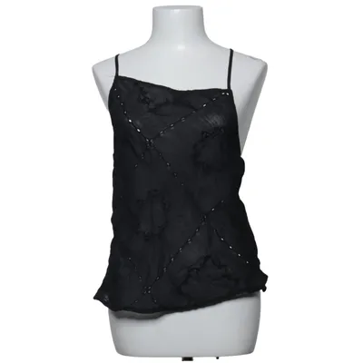 Tanktop (Zwart) van H&M Lyocell, Polyamide, Polyester, Viscose