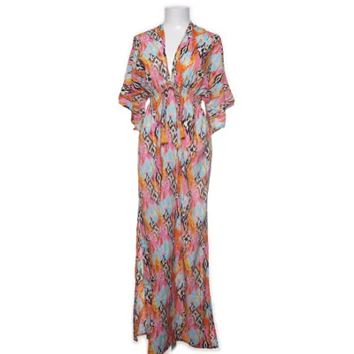 Långklänning (Flerfärgad) från People Tree Viskos