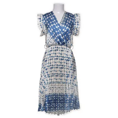 Klänning (Blå, Vit, Flerfärgad) från New Collection Elastan, Polyester