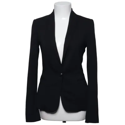 Blazer (Zwart) van Zara Basic Elastaan, Viscose