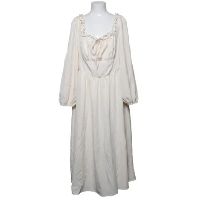 Klänning (Beige) från Shein Curve Elastan, Polyester