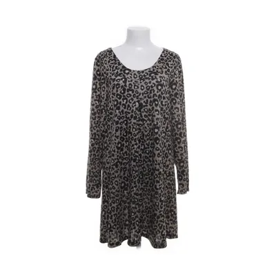 Klänning (Beige, Svart, Flerfärgad) från Happi Polyester, Elastan