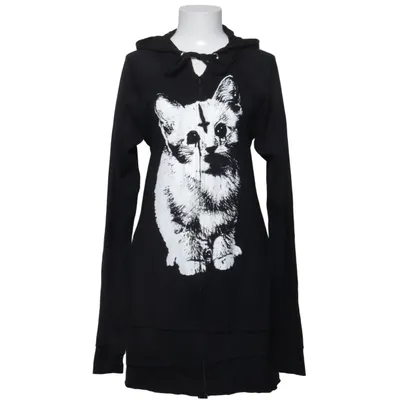 Capuchon sweater (Zwart, Wit) van Heartless Katoen, Polyester
