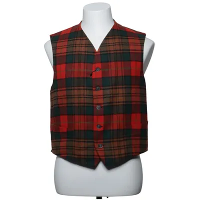 Kostuumgilet (Rood, Groen, Bruin) van Clifton Acryl, Polyester, Wol
