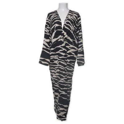 Långklänning (Svart, Beige) från H&M Polyamid, Viskos