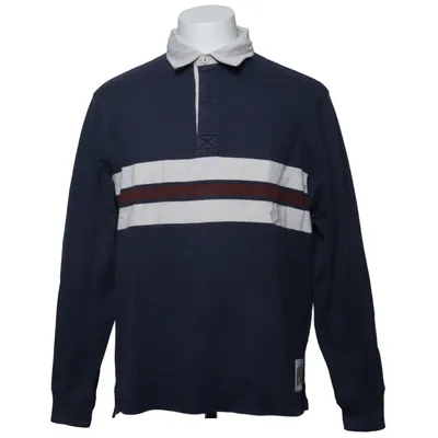 Rugbytröja (Blå, Vit, Röd) från Eddie Bauer Bomull