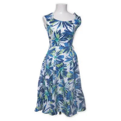 Dress (Blue, Green, White, Multicolored) from Hearts & Roses Cotton