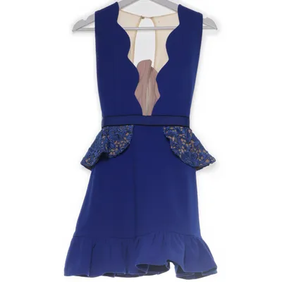Cocktailklänning (Blå, Flerfärgad) från Three Floor Elastan, Polyamid, Polyester