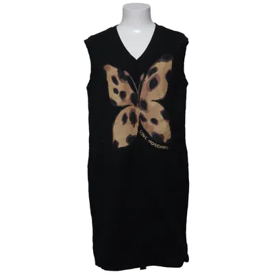 Jurk (Zwart, Meerkleurig) van Love Moschino Katoen, Elastaan