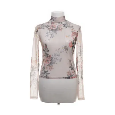 Top (Pink, Multicolored) from Bershka Elastane, Polyester