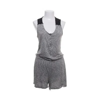 Jumpsuit (Grijs, Zwart) van Ichi Viscose, Polyester