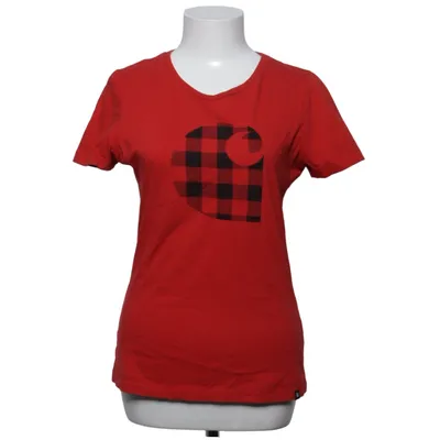 T-shirt (S/S GLENCHECK LOGO ROUNDN) från Carhartt Bomull