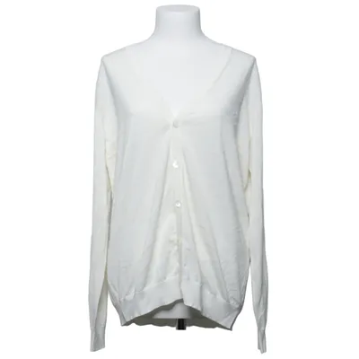 Cardigan (White) from Drumohr Cotton