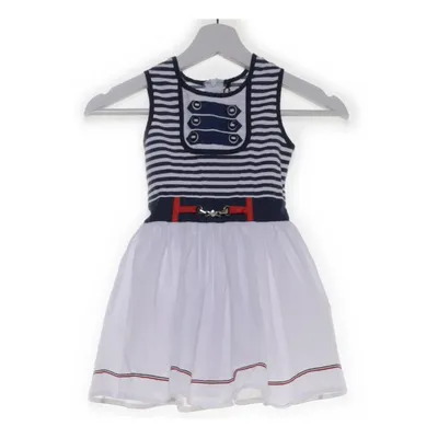 Dress (White, Blue) from Seker Kiz