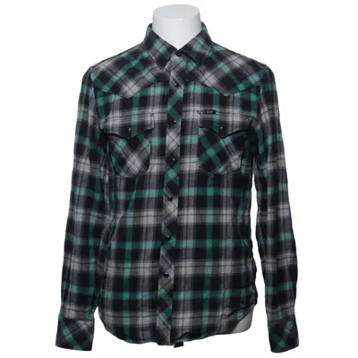 Flannel shirt (Green, Black, White, Multicolored) from Lee Cotton