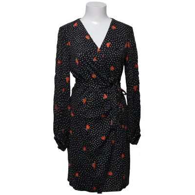 Slå-om-kjole (Sort, Flerfarvet) fra Diane von Furstenberg Elastan, Polyamid, Viscose