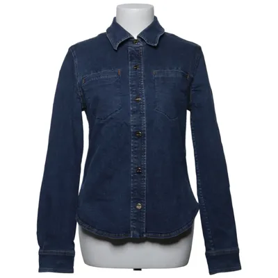 Jeansskjorta (Blouse Denim Workwear Shirt) från Vanilia Bomull, Elastan