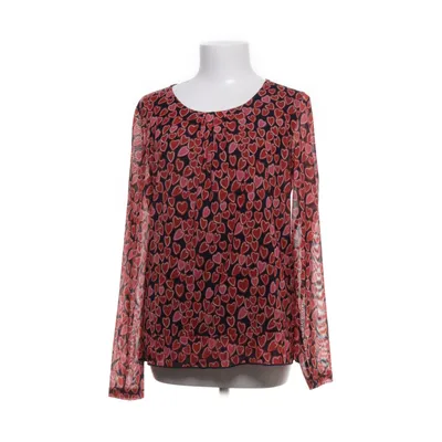 Blouse (Blauw, Rood) van Gerry Weber Elastaan, Lyocell, Polyester