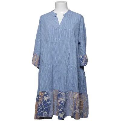 Jurk (Blauw, Meerkleurig) van Zauberstern Viscose