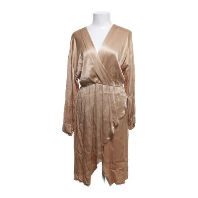 Wrap dress (Gold) from Fanfan Viscose