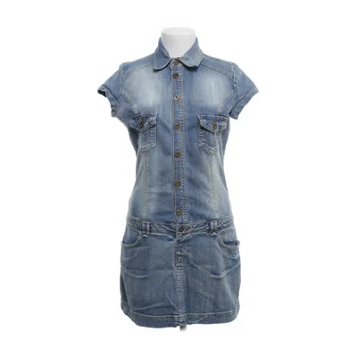 Denim jurk (Blauw) van Pimkie Elastaan, Katoen