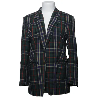Blazer (Green, Blue, Multicolored) from HMC Linen, Viscose