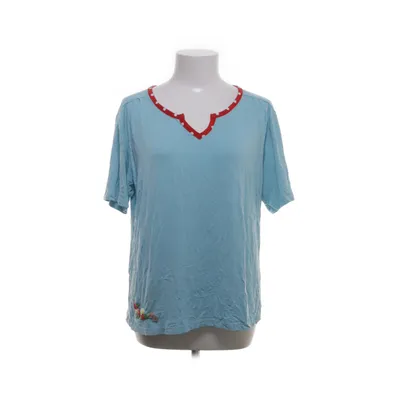 T-shirt (Blå) från Du Milde Elastan, Viskos