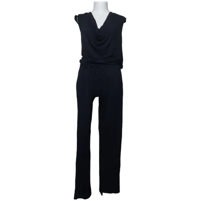 Jumpsuit (Zwart) van European Culture Katoen, Elastaan, Viscose