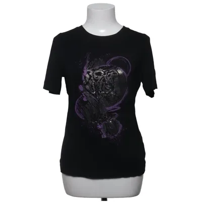 T-shirt (Zwart, Lila) van Gerry Weber Collection Elastaan, Viscose