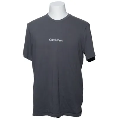 T-shirt (Gris) de Calvin Klein Sleepwear Coton, Élasthane, Polyester recyclé