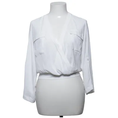 Wrap blouse (White) from New York & Company Polyester