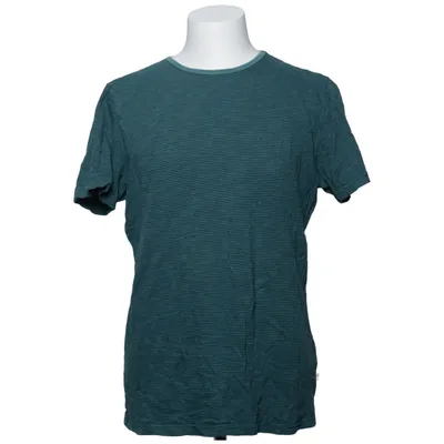 T-shirt (Groen, Blauw) van Knowledge Cotton Apparel Organisch katoen