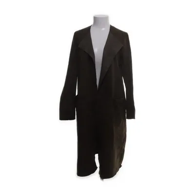 Läderkappa (Grön) från Zara Woman Skinn