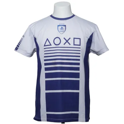 T-shirt (Blauw, Wit) van Playstation Polyester