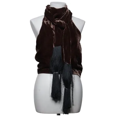 Neckholder Top (Braun) von H&M Edition Polyamid, Viskose