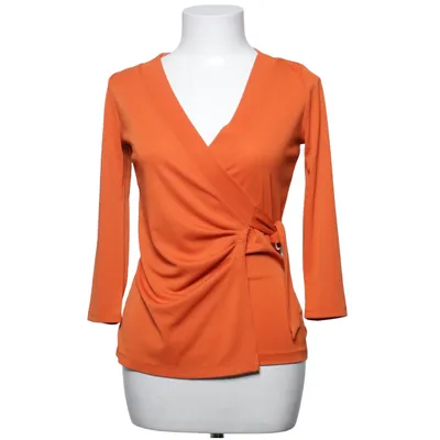 Wickelbluse (Orange) von Lauren Ralph Lauren Elasthan, Polyester