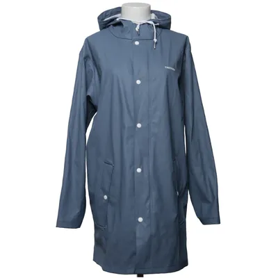 Regenmantel (Blau) von Tretorn Polyurethan, Recyceltes Polyester