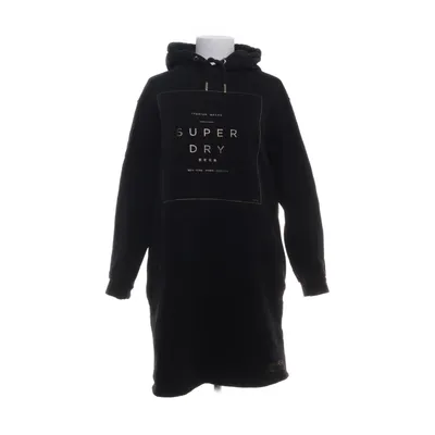 Hood dress (Black) from Superdry Cotton, Polyester